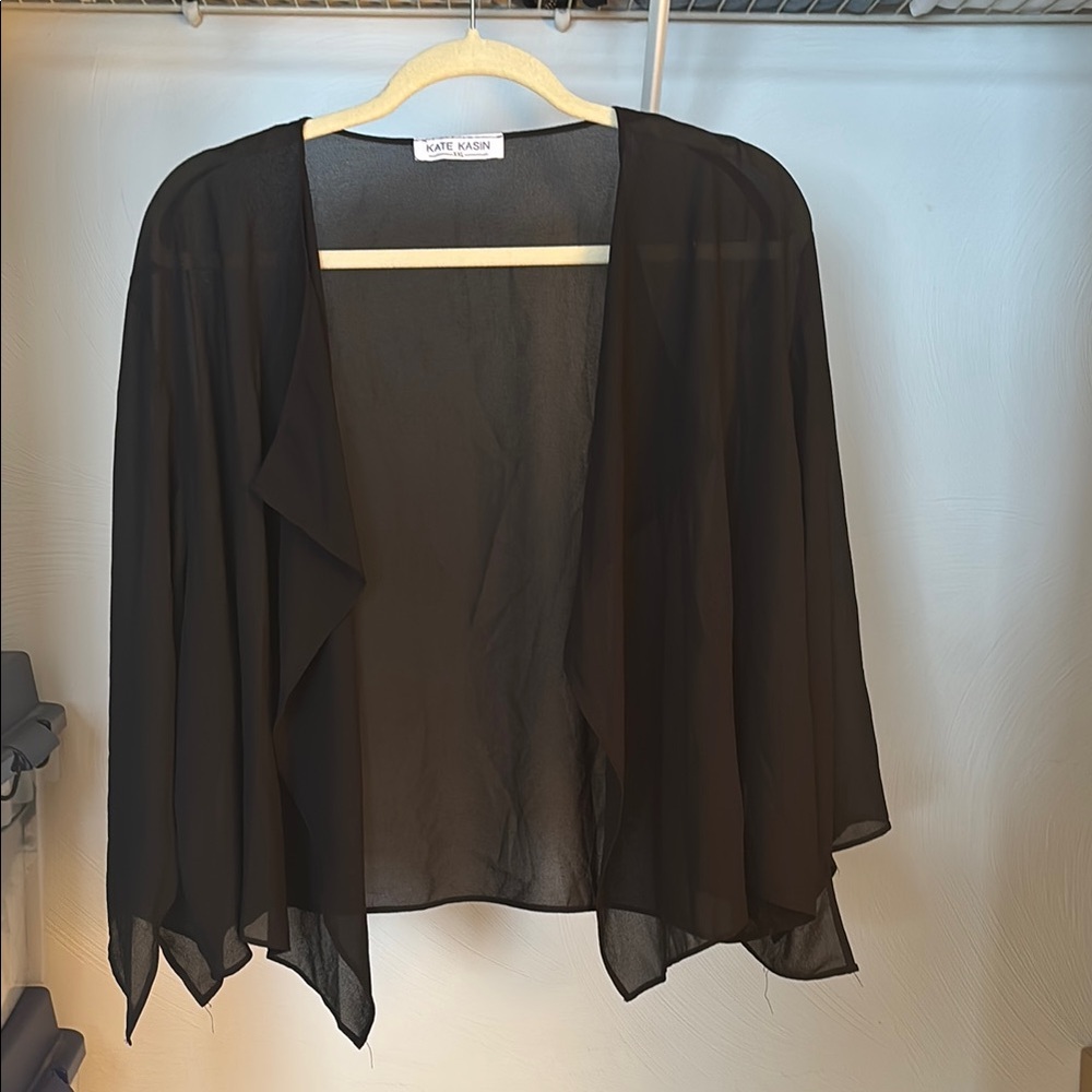 Black Sheer Women's Sweater